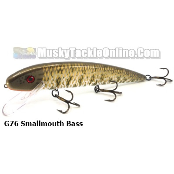 Leurre de pêche musqué GRANDMA 6 CLASSIC DEEP DIVER GDD-04 PERCHE